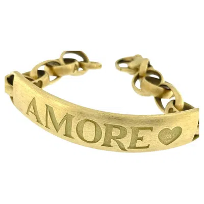 Pre-owned Pasquale Bruni Amore Chain Bracelet  18kt Yellow Gold