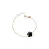 Pasquale Bruni Women's Petit Joli 18k Rose Gold, Black Onyx, & Diamond Flower Charm Bracelet In Yellow