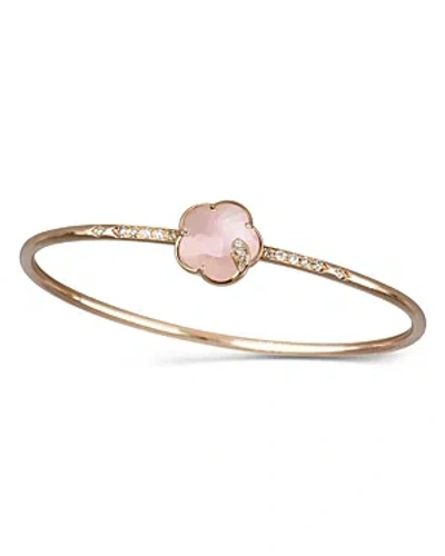 Pasquale Bruni Petit Joli Lunaire 18k Rose Gold Lunar Garden Gem Bracelet With Diamonds, 0.28 Ct. T. W. In Pink