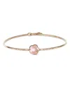 Pasquale Bruni Petit Joli Lunaire 18k Rose Gold Lunar Garden Gem Choker With Diamonds, 0.38 Ct. T. W. In Pink