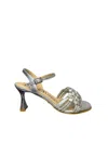 Pasquini Woman  Sandals With Heel In Silver