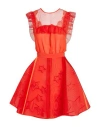 Passepartout Dress By Elisabetta Franchi Celyn B. Passepartout Dress By Elisabetta Franchi Woman Co-ord Red Size 8 Polyester, Polyamide, Elastane In Red