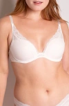 Passionata Brooklyn Underwire Plunge Bra In White