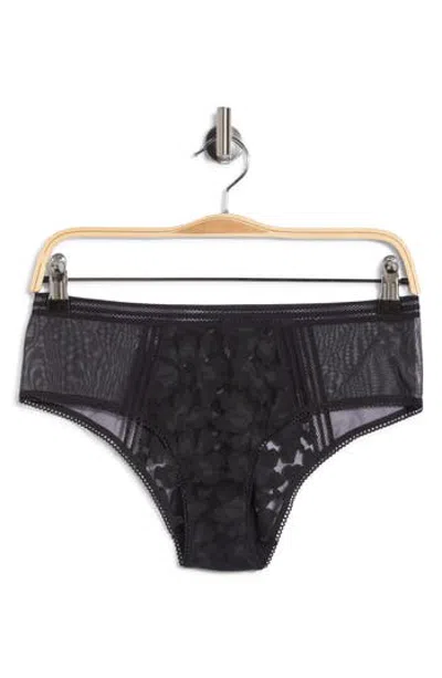 Passionata Gardenia Lace Boyshorts In Black