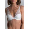 Passionata Maddie Underwire Plunge Bra In White