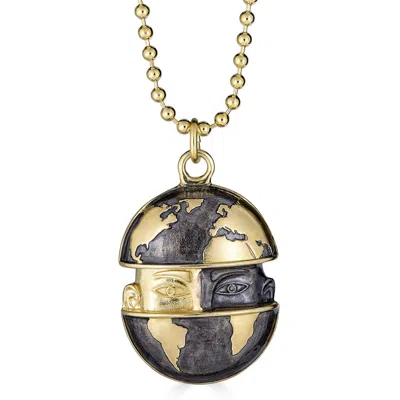 Passionate Protest Collection Women's Black / Gold Earth's Conscience - Pendant In Multi