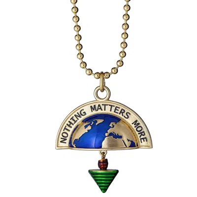 Passionate Protest Collection Women's Blue / Green Nothing Matters More - Pendant In Multi