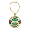 Passionate Protest Collection Women's Blue / Green / Red Resist - Handbag / Backpack Charm In Multi