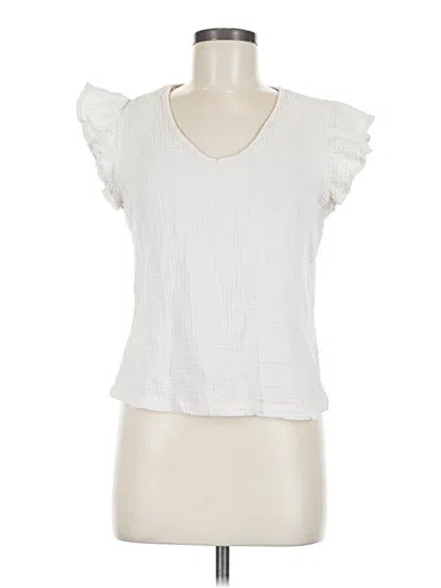 Pre-owned Passport Sleeveless T-shirt In Ivory