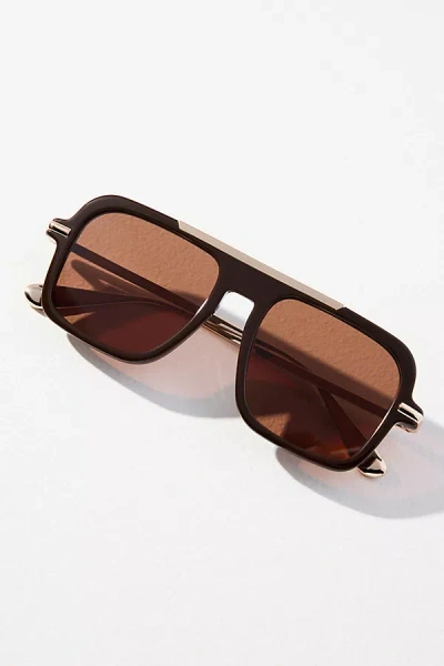 Past Midnight The Retro Aviator Sunglasses