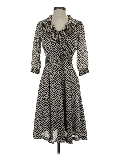 Pre-owned Pastel Casual Dress In Brown