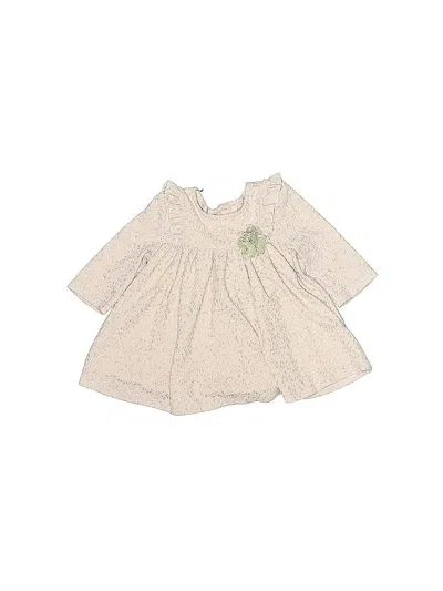 Pre-owned Pastourelle By Pippa And Julie Babies' 3/4 Sleeve Blouse In White