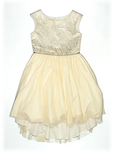 Pre-owned Pastourelle By Pippa And Julie Kids' Special Occasion Dress In White