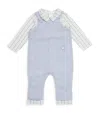 Patachou All-in-one And Dungarees Set In Blue
