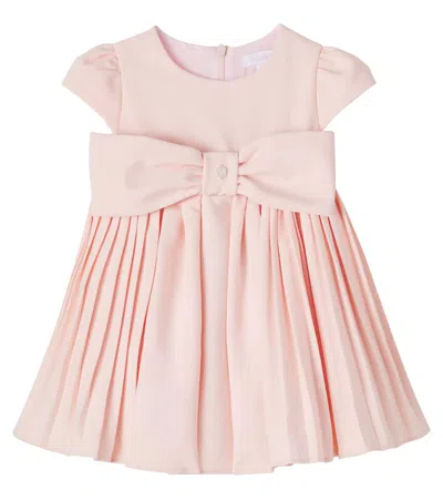 Patachou Baby Bow-detail Dress In Pink