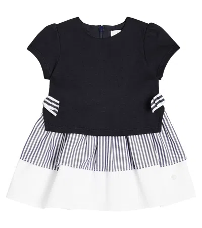 Patachou Baby Kleid Aus Baumwolle In Blue