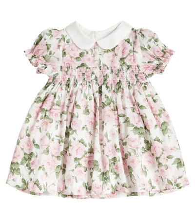 Patachou Baby Floral Cotton Dress In Floral Liberty