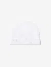 PATACHOU BABY GIRLS COTTON HAT WITH BOW 18 - 24 MTHS WHITE