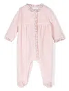 Patachou Bead-logo Pyjamas In Pink