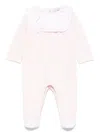 Patachou Bib Collar Pyjama In Pink