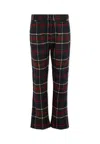Patachou Checked Pants In Multi