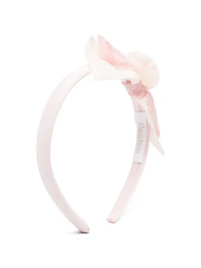 Patachou Kids' Bow-detail Headband In Pink