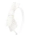 Patachou Bow-embellished Headband In White