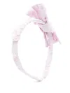 Patachou Bow Headband In Purple