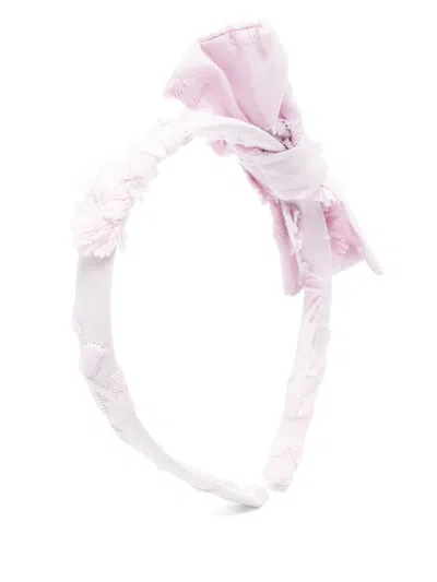Patachou Babies' Bow Headband In Purple