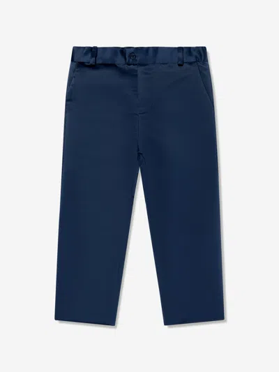 Patachou Kids' Boys Woven Trousers In Blue