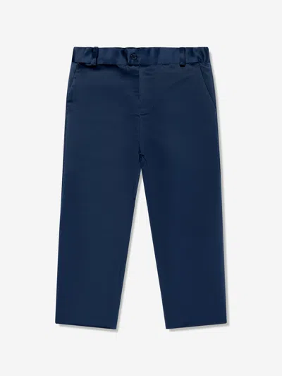 Patachou Babies' Boys Woven Trousers In Blue
