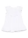 Patachou Broderie-anglaise Dress In 白色