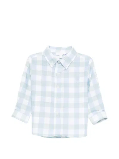 Patachou Checked Shirt In Blue