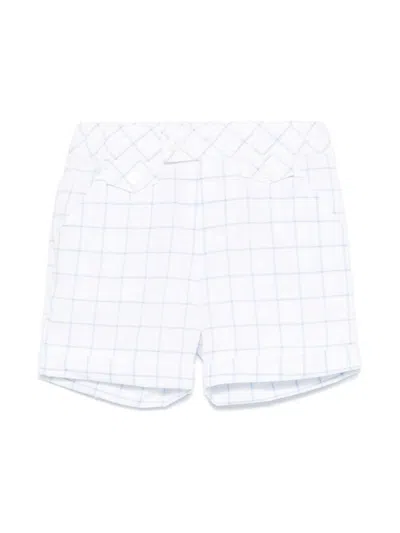 Patachou Babies' Checked Shorts In White