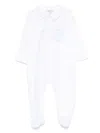Patachou Contrasting-trim Pajama In White