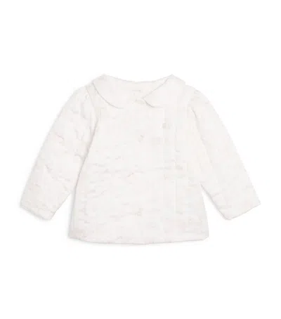 Patachou Kids' Cotton Printed Padded Jacket In Multi