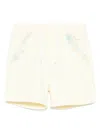Patachou Cotton Shorts In Yellow
