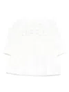 Patachou Embroidered Smocked Dress In Neutral
