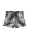 Patachou Floral-appliqué Shorts In Black