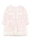 Patachou Floral-print Dress In Pink