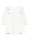 Patachou Floral-print Dress In White