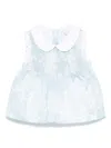 Patachou Floral-print Shorts Set In Blue