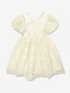 PATACHOU GIRLS EMBROIDERED PARTY DRESS