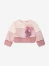 Patachou Faux-fur Jacket In Multicoloured