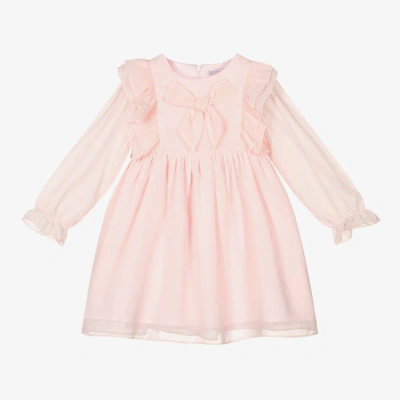 Patachou Babies' Girls Pink Chiffon Dress