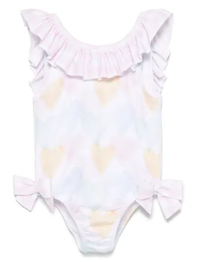 PATACHOU HEART-PRINT SWIMSUIT