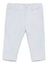 Patachou Herringbone-pattern Trousers In Blue