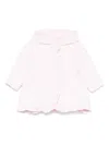 Patachou Hooded Coat In Pink