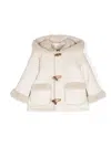 Patachou Hooded Jacket In Neutrals