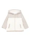 Patachou Hooded Padded Coat In White